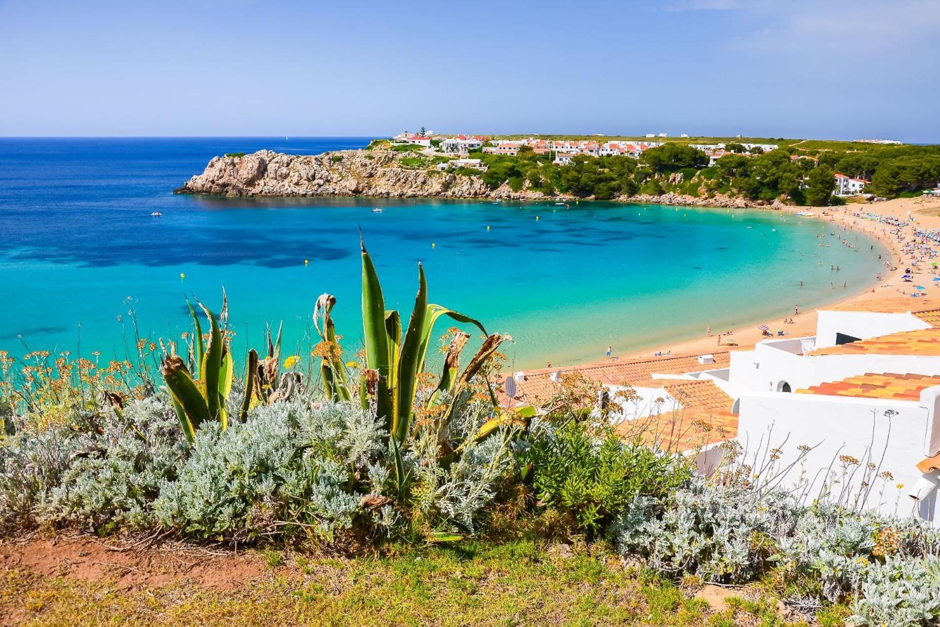 Lovely Hideaway With Pool And White Sand Beach Arenal d'en Castell Eksteriør billede